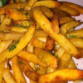 Gluten-free fries from Les Halles